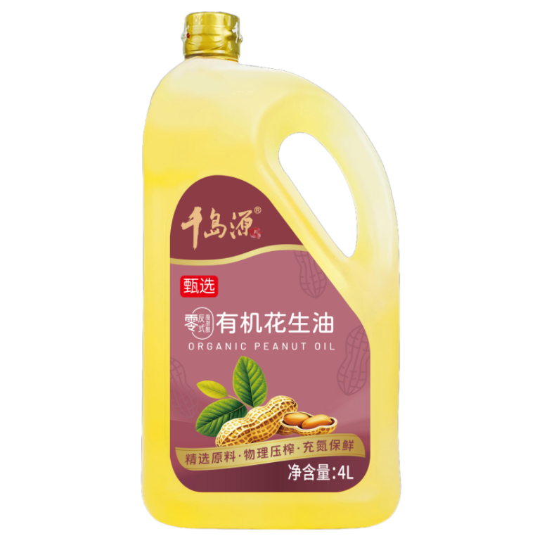 有機花生油 4L